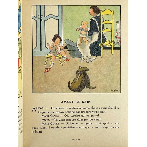 89 - MADELEINE, Marie and NOHAIN, Franc. 'Histoires Parisiennes,' Cloth backed pictorial boards, thirty i... 