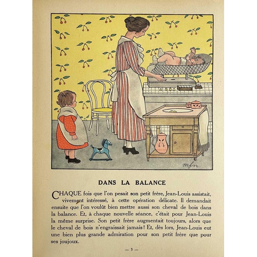 89 - MADELEINE, Marie and NOHAIN, Franc. 'Histoires Parisiennes,' Cloth backed pictorial boards, thirty i... 