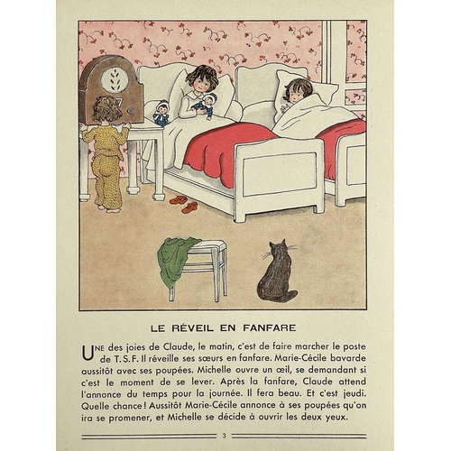 89 - MADELEINE, Marie and NOHAIN, Franc. 'Histoires Parisiennes,' Cloth backed pictorial boards, thirty i... 