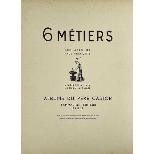 89 - MADELEINE, Marie and NOHAIN, Franc. 'Histoires Parisiennes,' Cloth backed pictorial boards, thirty i... 