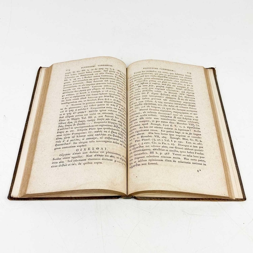 99 - WEISKE, Beniamin. 'Pleonasmi Graeci Sive Commentarius de Vocibus Quae in Sermone Graeco Abundare Dic... 