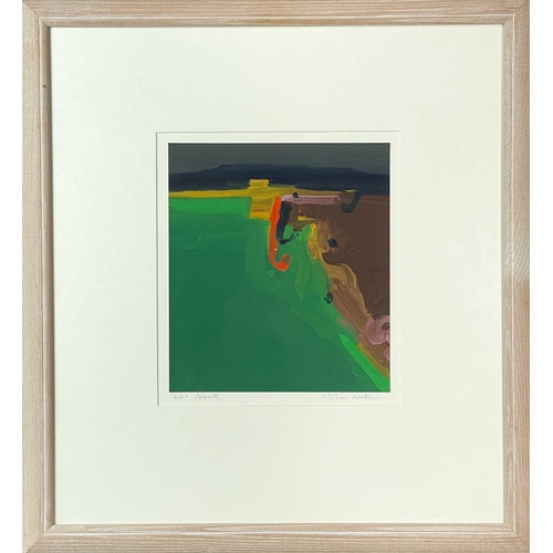 131 - John MILLER (1931-2002) West Penwith Gouache on paper, signed and inscribed, inscribed by Michael Tr... 