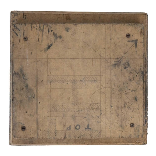 139 - John TUNNARD (1900-1971) A printing block from the Imprints period 34 x 35.5cm. The internationally ... 