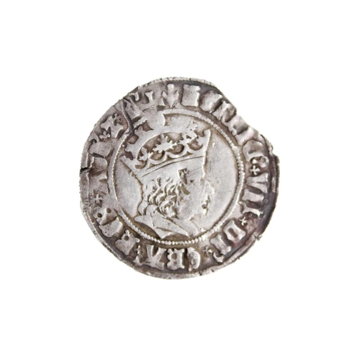 100 - Henry VII regular issue groat A good condition coin with clear detail ming mark - pheon. Some slight... 