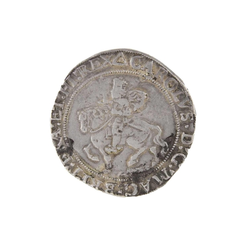 108 - Charles I half-crown 1639 - 40 Tower mint half-crown, mint mark triangle. Good detail.