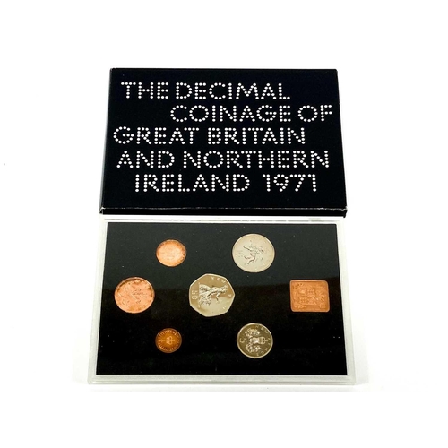 130 - Great Britain & Channel Islands coinage including silver .Comprising: 1: 1970 and 1971 proof UK coin... 