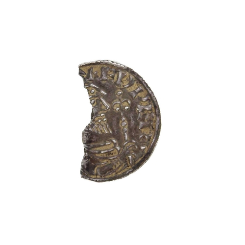 158 - Edward the Confessor silver penny A/F Coin looks to be 1053-6 bearded bust in pointed helmet - very ... 