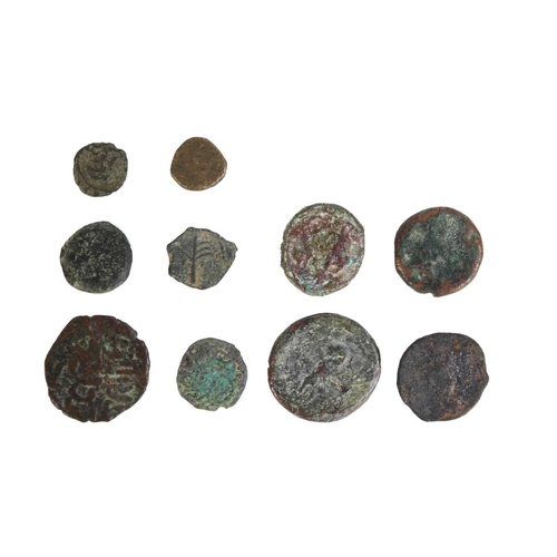 162 - Celtic and other un-identified coins (x10) A mixed lot of un-identified coins, mostly with poor or l... 