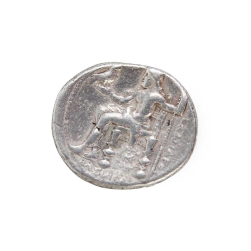 164 - Alexander III the Great silver Tetradrachm Coin weight 17.1g. A bit off centre but with reasonable d... 