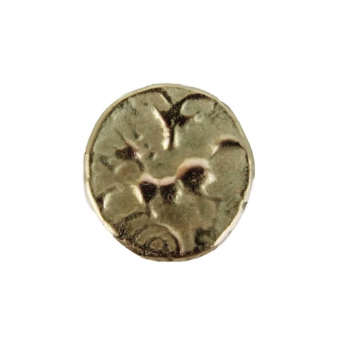 182C - Catuvellauni Andoco gold quarter slater 20BC - 1AD A rare 1/4 slater Celtic gold coin with good deta... 