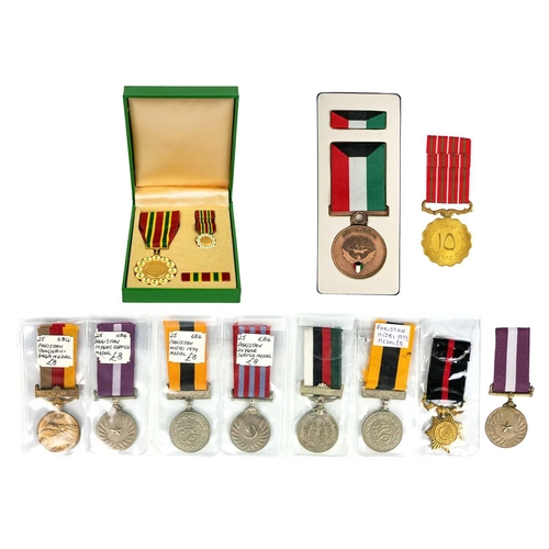 218 - Middle East and Asian Military Medals (x11) A collection of 11 virtually all different medals includ... 