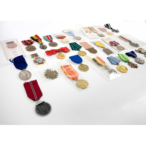 219 - Europe and other Foreign Medals (x26) A collection of 26 different medals from various countries inc... 