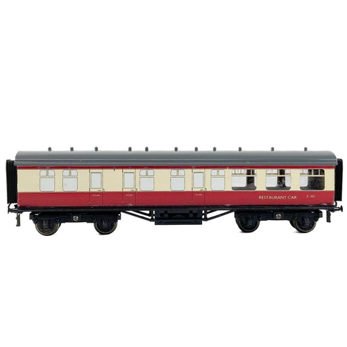 620 - O Gauge Ace Trains BR Crimson & Cream C5 RES boxed coach Comprising Restaurant / Kitchen car No. E 3... 