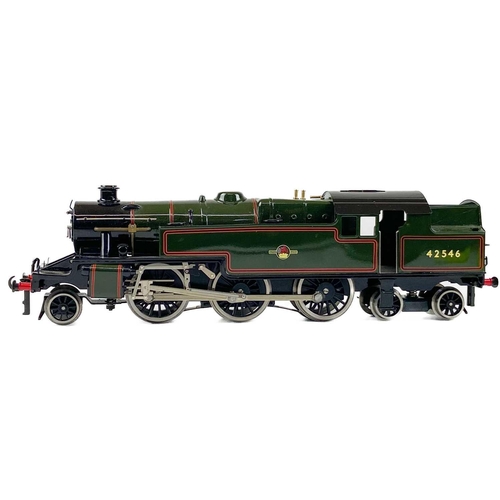 621 - O Gauge Ace Trains Stanier 2-6-4 tank in late BR lined green livery Comprising mint boxed 2-6-4 tank... 