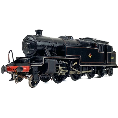 622 - O Gauge kit built LMS / BR Stanier 2-6-4 tank in late BR lined black livery Comprises a kit built 2-... 