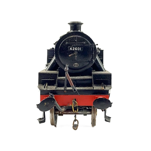 622 - O Gauge kit built LMS / BR Stanier 2-6-4 tank in late BR lined black livery Comprises a kit built 2-... 