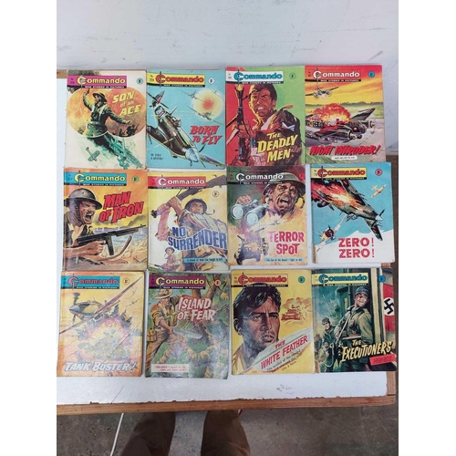 701 - 200+ Picture Library comics - Battle, Commando etc Over 200 1960s comics comprising: Battle x43 Comm... 