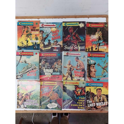 701 - 200+ Picture Library comics - Battle, Commando etc Over 200 1960s comics comprising: Battle x43 Comm... 