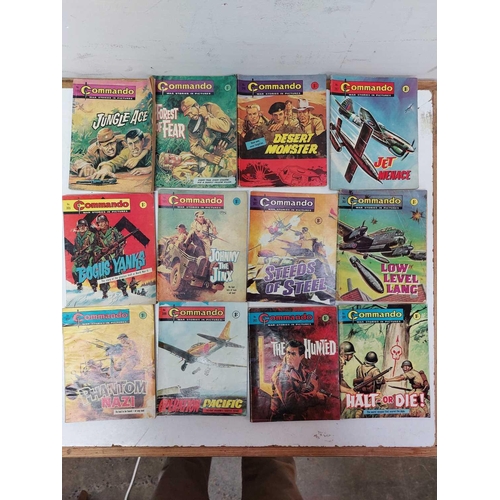 701 - 200+ Picture Library comics - Battle, Commando etc Over 200 1960s comics comprising: Battle x43 Comm... 