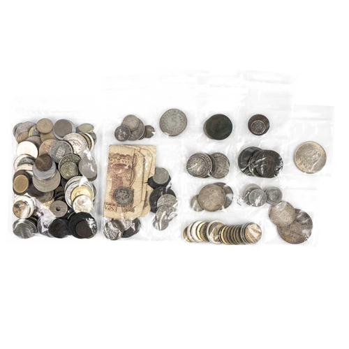 78 - European coinage 17th century to recent including much silver Noted silver coins: 1: Netherlands: 25... 