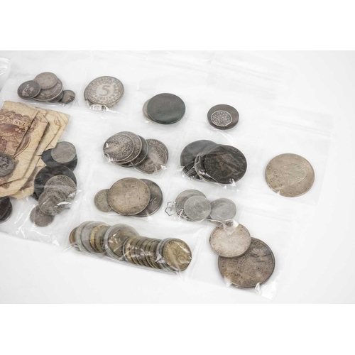 78 - European coinage 17th century to recent including much silver Noted silver coins: 1: Netherlands: 25... 