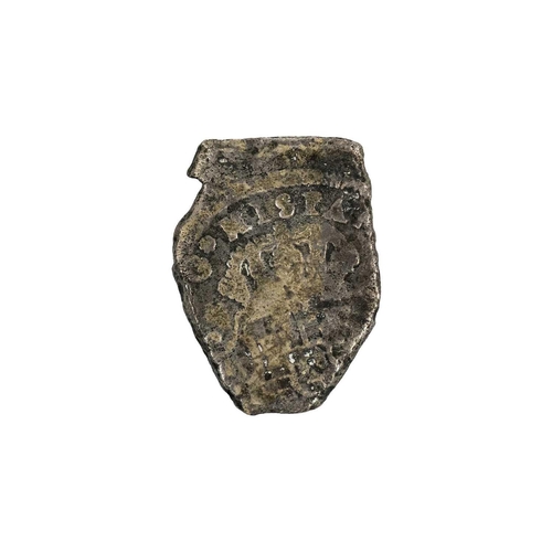 80 - Hollandia shipwreck coin 1743 8 real cob piece of eight (Guatamalan) stated to be from the wreck of ... 