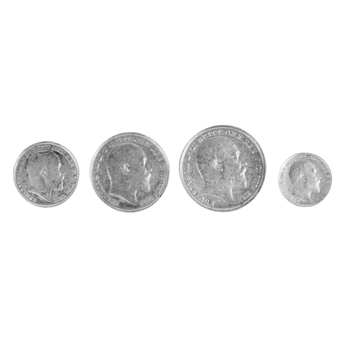 9 - GB 1903 Maundy Set .Edward VII 1903 Maundy Set of four coins.