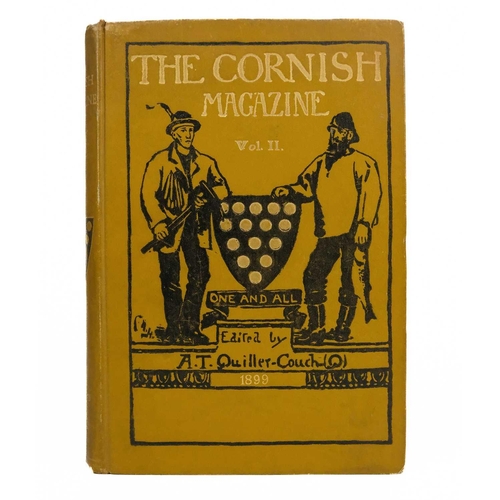 109 - The Cornish Magazine Vols I and II, both original cloths rubbed, title pages toned with vol I deboun... 