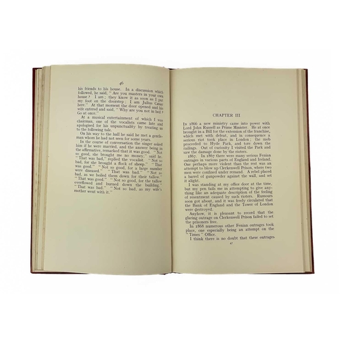 11 - Colonel H. W. Williams 'Some Reminiscences (1838-1918),' Original burgundy cloth with gilt titles, s... 