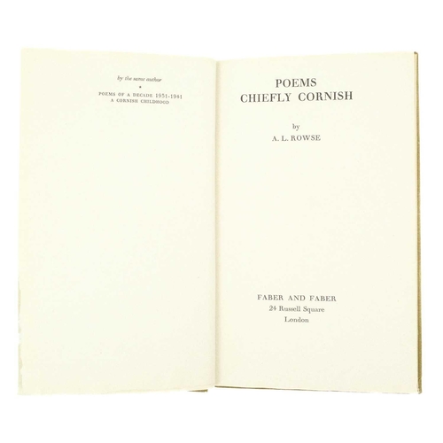 122 - Prose and creative writing Eight works. J. D. Hosken. 'Verses by the Way,' introduction by Arthur Qu... 