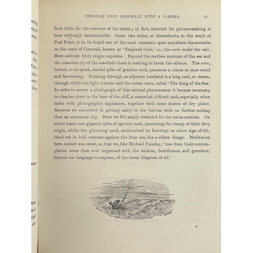 126 - HAWKINS, Henry. 'Through West Cornwall with a Camera, Or, An Artist's Pilgrimage Amongst Miners and ... 