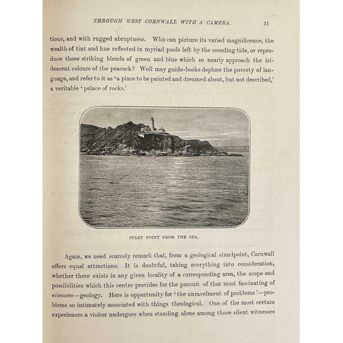 126 - HAWKINS, Henry. 'Through West Cornwall with a Camera, Or, An Artist's Pilgrimage Amongst Miners and ... 