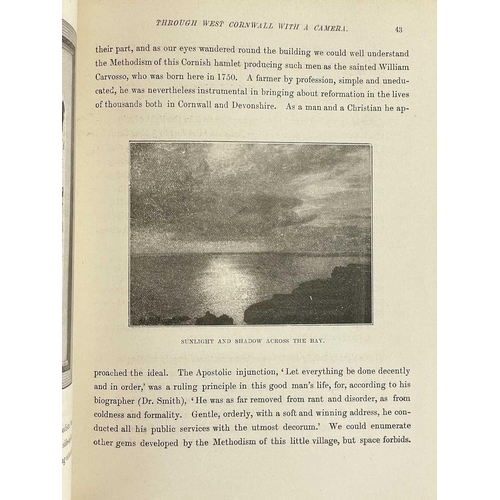 126 - HAWKINS, Henry. 'Through West Cornwall with a Camera, Or, An Artist's Pilgrimage Amongst Miners and ... 