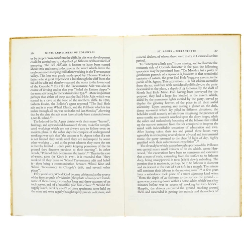 145 - A. K. Hamilton Jenkins 'Mines and Miners of Cornwall,' A fine complete run from vol 1 St Ives 1960 t... 