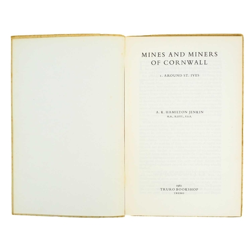 145 - A. K. Hamilton Jenkins 'Mines and Miners of Cornwall,' A fine complete run from vol 1 St Ives 1960 t... 