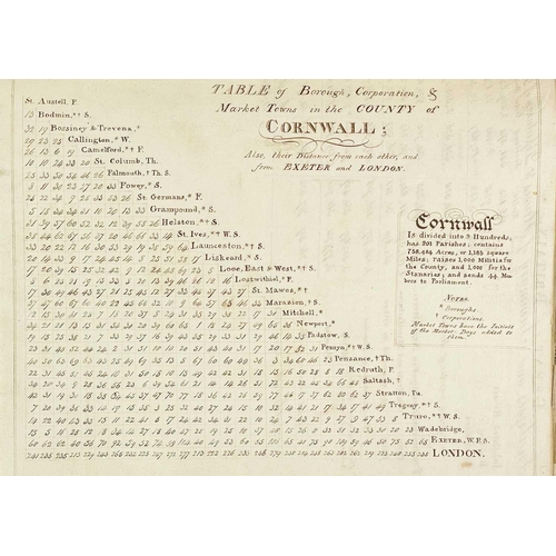 148 - (Important Cornish manuscript) 'Plans of the whole Parish of Sithney, in Cornwall. 1824' MS survey o... 