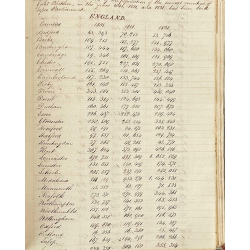 148 - (Important Cornish manuscript) 'Plans of the whole Parish of Sithney, in Cornwall. 1824' MS survey o... 