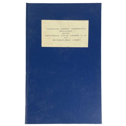 157 - St Antony and Saltash interest. Carew-Pole papers. A collection of documents and publications relati... 