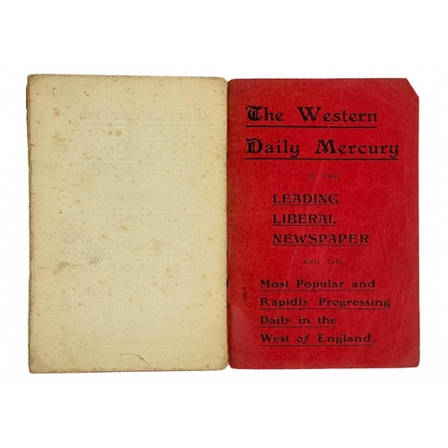 16 - (Helston and Truro) FREEMAN, Arnold. 'The Star of Cornwall' 'An account of the famous election campa... 