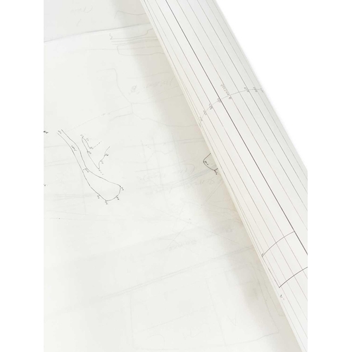 168 - Mine plans and surveys. Printed on thick tracing paper including for Wheal Prosper, 'Plan of Area of... 