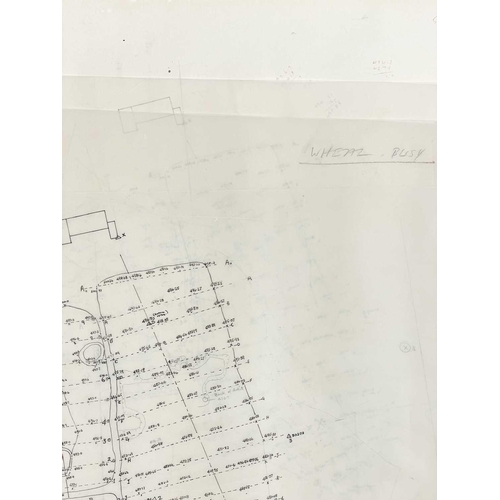 168 - Mine plans and surveys. Printed on thick tracing paper including for Wheal Prosper, 'Plan of Area of... 