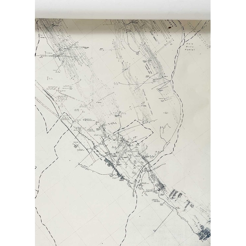 169 - Cornwall Tin & Mining Corporation. Gwennap, Cusgrane area, St Day Composite map 1:2500 showing geolo... 