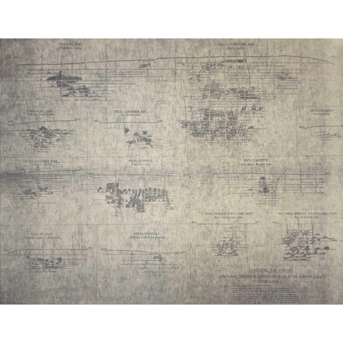 171 - Carvannel Mine Surveys and plans. 1:500, 1966, Sketch Plan, Carvannel Mine: Shafts, lodes, adits; 1:... 