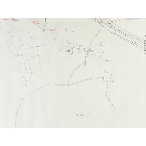 177 - St . Ives. 'Copy from Ordnance Maps to show Leases and accompany Report of October 8th 1907.....The ... 