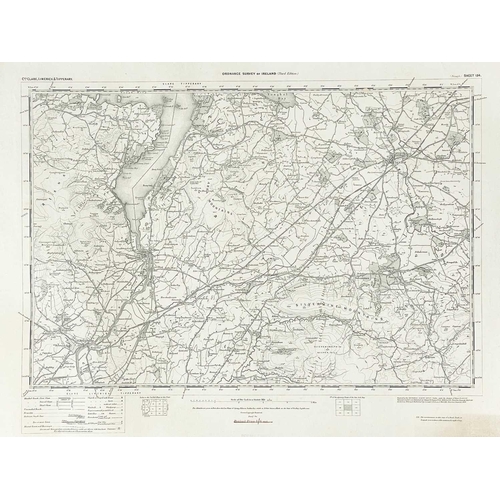 184 - 'Ordnance Survey of Ireland: Geological Survey of Ireland' Six engraved maps. Engraved at the Ordnan... 