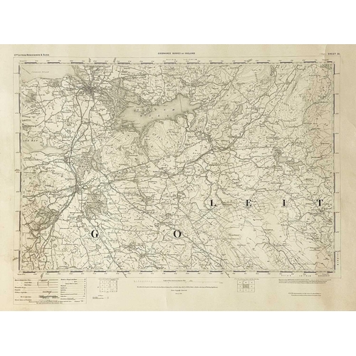 184 - 'Ordnance Survey of Ireland: Geological Survey of Ireland' Six engraved maps. Engraved at the Ordnan... 