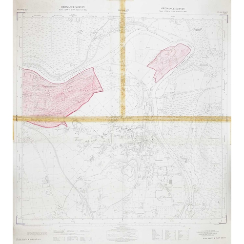 191 - South Phoenix Mine Mine surveys and OS plans In varying conditions but mostly good to very good, map... 