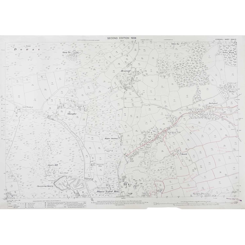 191 - South Phoenix Mine Mine surveys and OS plans In varying conditions but mostly good to very good, map... 