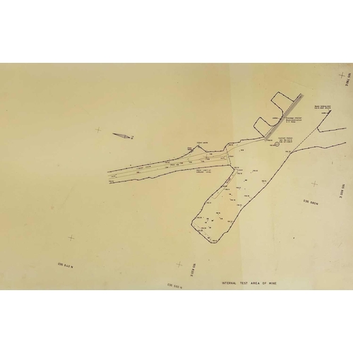 199 - Cornwall. Geological Maps. 1:100 Holman Test Mine, Troon (partial), for UKAEA; 1:500 Holman Test Min... 