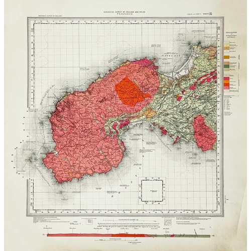 199 - Cornwall. Geological Maps. 1:100 Holman Test Mine, Troon (partial), for UKAEA; 1:500 Holman Test Min... 